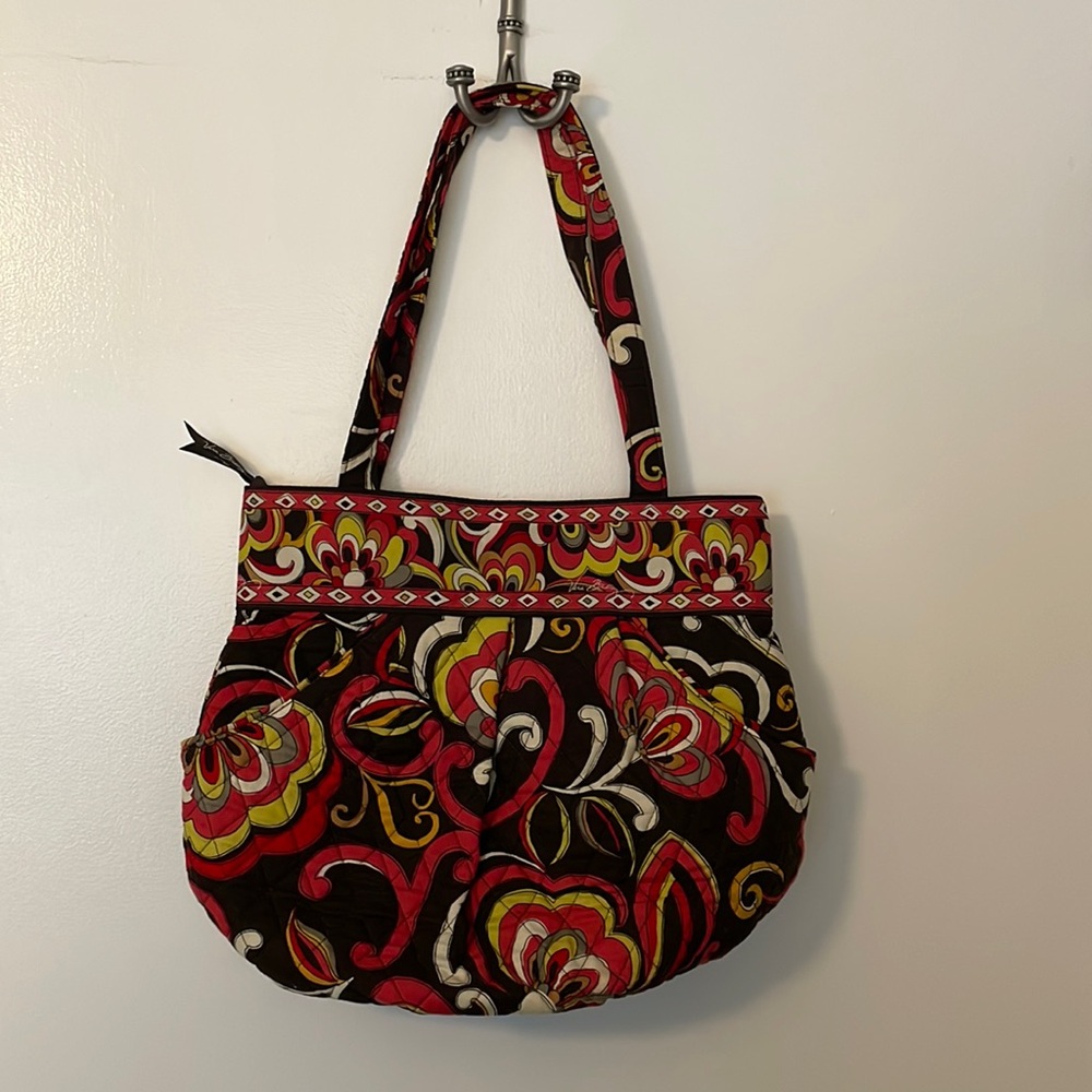 Vera Bradley Morgan Puccini Shoulder Bag with Bucket Handle Fall 2008